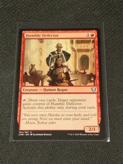 Magic the Gathering Commander Legends Humble Defector - Image 1