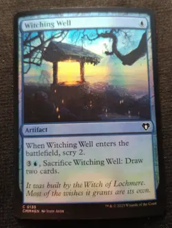 Witching Well - Foil - CMM - NM Unplayed - EN - 0135 - Image 1