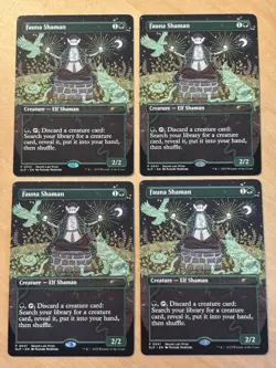 MTG Magic the Gathering 1x Fauna Shaman Secret Lair Promo NM - Image 1