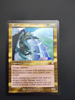 1x Arcades, the Strategist NM-Mint, English Time Spiral Remastered MTG Magic - Image 1