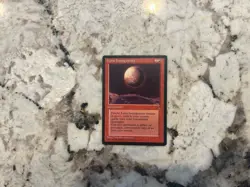 Mtg Blood Moon The Dark Italian - Magic the Gathering Blood Moon Foreign Played - Image 1
