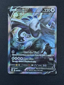 Pokemon Silver Tempest Lugia V Alt Art Card 186/195 - Image 1