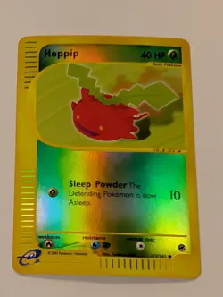 Hoppip 112/165 Expeditions 2002 Pokemon Reverse Holo Foil English Nice! - Image 1