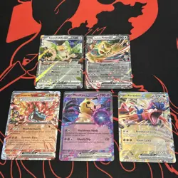 Pokemon 5 Card Lot - EX Ultra Rares NM - Image 1