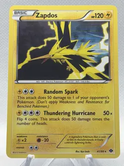 Zapdos 41/99 Next Destinies 2012 Holo Rare Pokemon Card - Image 1