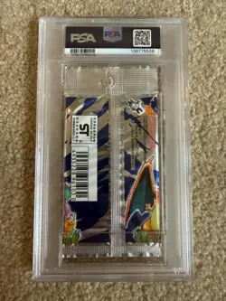 NEW 1996 JAPANESE POKEMON SEALED BASE SET BOOSTER PACK 291 YEN PSA GRADE NM-MT 8 - Image 3