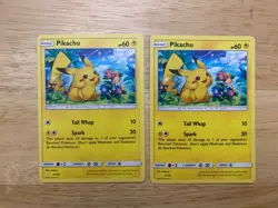Lot Of 2 Pokemon Cards Pikachu 29/30 & 14/30 LP - Image 1