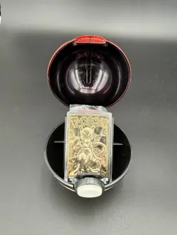 1999 23K Pokemon Mewtwo Gold Plated Burger King Promo Pokeball Limited Edition - Image 1