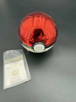 1999 23K Pokemon Mewtwo Gold Plated Burger King Promo Pokeball Limited Edition - Image 2