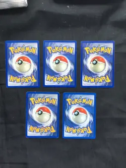 Pokemon Cards: Base Set 10 Card Non-Holo Lot - Image 2