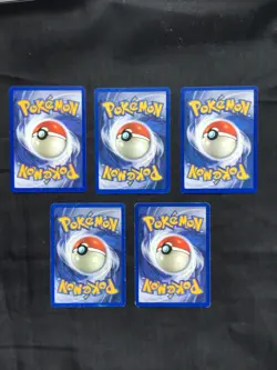 Pokemon Cards: Base Set 10 Card Non-Holo Lot - Image 4