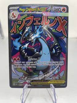 Mega Charizard X Ex 023 Promo - Phantasmal Flames UPC - Pokemon TCG NM - Image 1