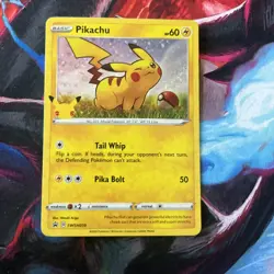 2021 Pokemon 25th Anniversary General Mills Promo Pikachu #SWSH039 LP - Image 1