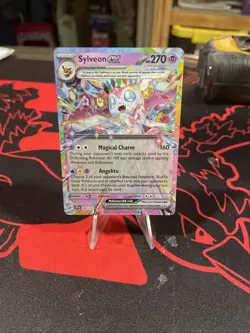 Pokemon TCG Sylveon EX 086/191 Surging Sparks Holo Double Rare NM - Image 1
