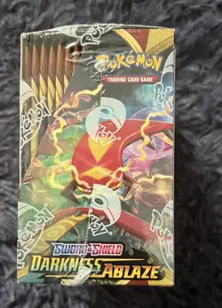 Pokemon Sword And Shield Darkness Ablaze Booster Box NEW FACTORY SEALED - Image 2