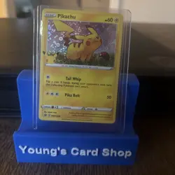 Pokemon 25th Anniversary Pikachu General Mills Cereal Card - Image 1
