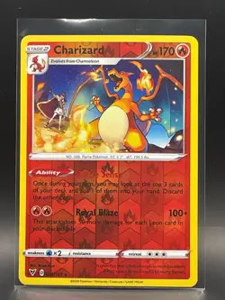 Charizard - Pokemon TCG 25/185 - Vivid Voltage - Reverse Holo - Image 1