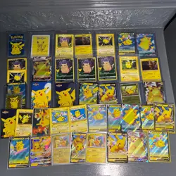 40x Pikachu Lot Pokemon Card Collection Lot Full Arts, Promo, Holos, Vintage TCG - Image 1