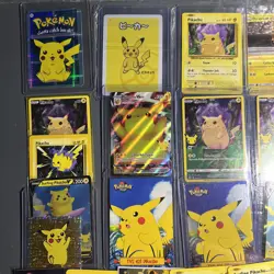 40x Pikachu Lot Pokemon Card Collection Lot Full Arts, Promo, Holos, Vintage TCG - Image 2