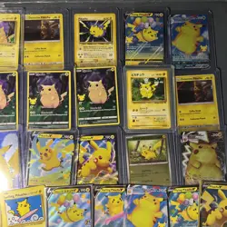 40x Pikachu Lot Pokemon Card Collection Lot Full Arts, Promo, Holos, Vintage TCG - Image 3