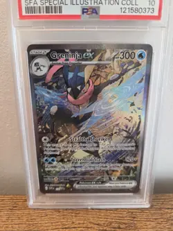 2024 POKEMON SVP EN-SV BLACK STAR PROMO #132 GRENINJA EX PSA 10 UK Seller - Image 2
