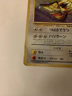 Pokemon Japanese Pidgeot Holo - Jungle Creased - Image 2