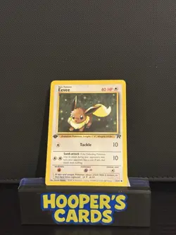 Pokemon TCG - Eevee 55/82 1st Edition - Team Rocket - WOTC - Image 1