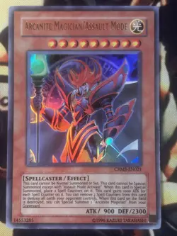 Yugioh: Arcanite Magician/Assault Mode - CRMS-EN021 Ultra Rare Unlimited NM - Image 1