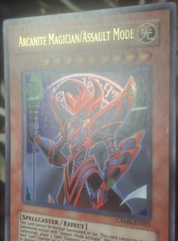 Yugioh: Arcanite Magician/Assault Mode - CRMS-EN021 Ultra Rare Unlimited NM - Image 3