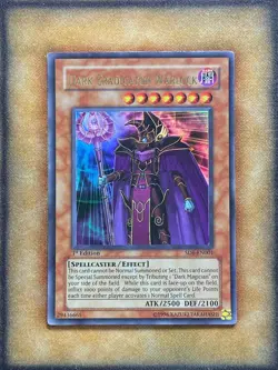 Yugioh Dark Eradicator Warlock SD6-EN001 Ultra Rare 1st Ed LP - Image 1
