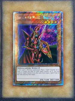 Yugioh Breaker the Magical Warrior RA03-EN125 Platinum Secret Rare 1st Ed NM - Image 1