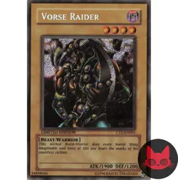 Yugioh Vorse Raider CT2-EN003 Secret Rare MP - Image 1