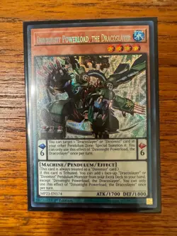 Dinomight Powerload, the Dracoslayer - MP23-EN174 - Secret Rare - NM - Yugioh - Image 1