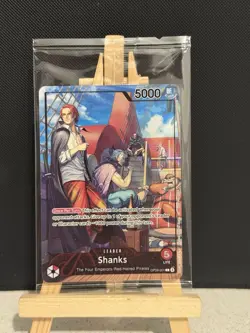 One Piece TCG Shanks OP09-001 July 2025 PSA Magazine Promo SEALED - Image 2