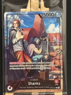 One Piece TCG Shanks OP09-001 July 2025 PSA Magazine Promo SEALED - Image 3