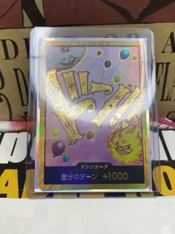 Charlotte Linlin Don Card!!✨Gold Frame One Piece✨Mint Full Art Foil - Image 1