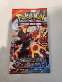 Pokemon XY Primal Clash Booster Pack Sports Trading Card 820650109485 - Image 1