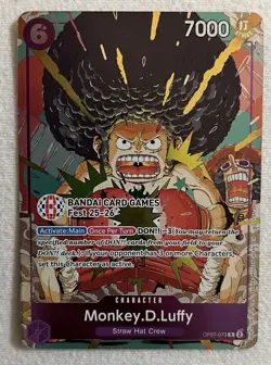 Monkey.D.Luffy (BANDAI Card Games Fest 25-26) Op07-073 One Piece Promotion Card - Image 1