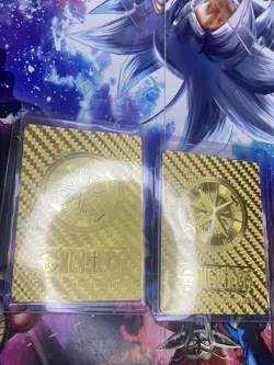 Inuarashi & Nekomamushi✨One Piece Wanted Poster Gold Card Collectible✨ - Image 5