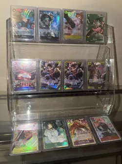 Bandai One Piece Card Game Foil Lot 12 Cards SEC, AA, SR!! LUFFY & more - Image 1