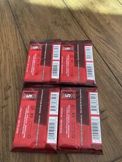 Star Wars Young Jedi Menace of the Darth Maul Card Game 11 Card Booster (4) Pack - Image 2