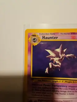 Pokemon TCG Haunter Fossil Set Unlimited Rare Non-Holo Card 21/62 - Image 2