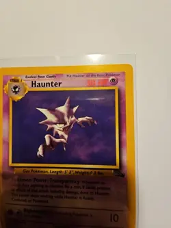Pokemon TCG Haunter Fossil Set Unlimited Rare Non-Holo Card 21/62 - Image 3