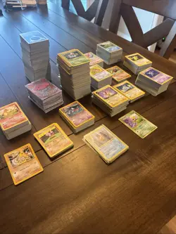 Massive Vintage Pokemon Card Lot WOTC Old School 1st Edition Shadowless Topps - Image 1