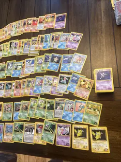 Massive Vintage Pokemon Card Lot WOTC Old School 1st Edition Shadowless Topps - Image 3