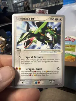Rayquaza Ex - Pokemon 2004 World Championship! 94/94 Card Vintage Rare - Image 1