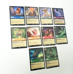Disney Lorcana Theme Lot- The Lion King Theme Lot Of 10 Cards - Image 2