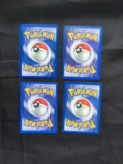 Pokemon Cards: Base Set 2 4 Card Non-Holo Lot - Image 2