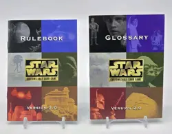 Star Wars CCG Collectible Card Game Rulebook & Glossary Version 2.0 Decipher - Image 1