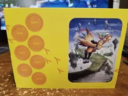 Final Fantasy Chocobo Bundle Click Wheel, Opened Foil Deck Box, Tokens & Poster - Image 4